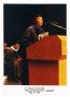Primary view of [Dr. Sandra Mayo Speaking at Graduation Ceremony]