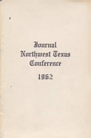 Primary view of object titled 'Journal of the Northwest Texas Annual Conference, the Methodist Church: 1962'.