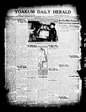 Primary view of object titled 'Yoakum Daily Herald (Yoakum, Tex.), Vol. 40, Ed. 1 Thursday, January 28, 1937'.