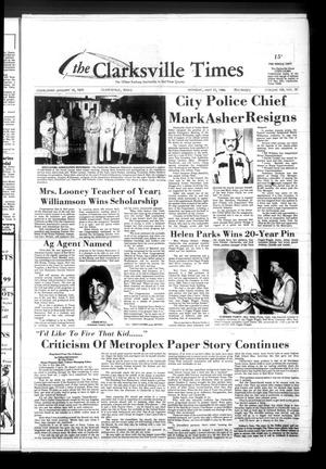 Primary view of object titled 'The Clarksville Times (Clarksville, Tex.), Vol. 108, No. 35, Ed. 1 Monday, May 19, 1980'.