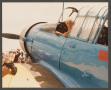 Photograph: [WASP Veteran in Warbird Cockpit]