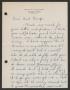 Letter: [Letter from Bill to Cornelia Yerkes, Spring 1943]