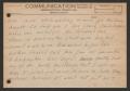Primary view of [Letter from Cornelia Yerkes, December 15, 1943?]