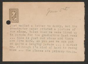 [Letter from Cornelia Yerkes, June 5, 1943]