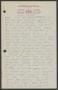 Primary view of [Letter from Cornelia Yerkes, November 3, 1943]
