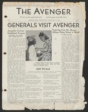 Primary view of object titled 'The Avenger, Volume 1, Number 1, May 11, 1943'.