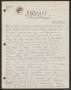 Primary view of [Letter from Cornelia Yerkes, September 7, 1943]