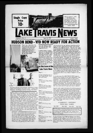 Primary view of object titled 'Lake Travis News (Austin, Tex.), Vol. 2, No. 4, Ed. 1 Tuesday, April 14, 1970'.