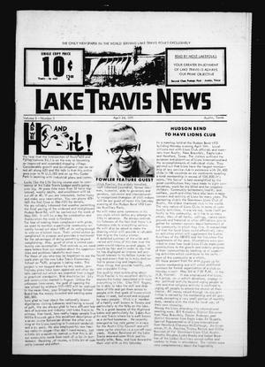 Primary view of object titled 'Lake Travis News (Austin, Tex.), Vol. 3, No. 5, Ed. 1 Saturday, April 24, 1971'.