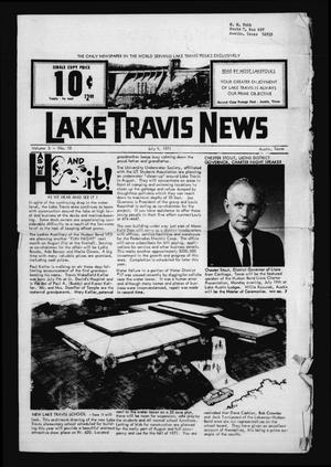 Primary view of object titled 'Lake Travis News (Austin, Tex.), Vol. 3, No. 10, Ed. 1 Friday, July 9, 1971'.