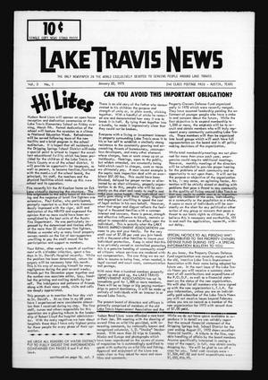 Primary view of object titled 'Lake Travis News (Austin, Tex.), Vol. 5, No. 1, Ed. 1 Monday, January 22, 1973'.
