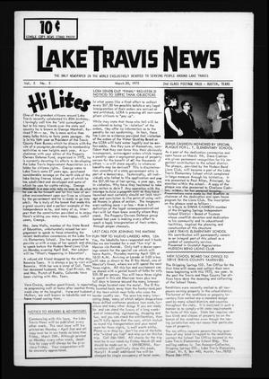 Lake Travis News (Austin, Tex.), Vol. 5, No. 3, Ed. 1 Tuesday, March 20, 1973