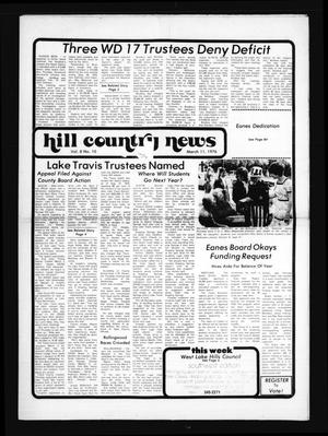 Hill Country News (Austin, Tex.), Vol. 8, No. 10, Ed. 1 Thursday, March 11, 1976