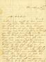 Letter: [Letter from Jeanette Rector to Kenner K. Rector, April 16, 1860]