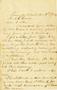 Letter: [Letter from Lee Rector to Kenner K. Rector, November 19, 1869]