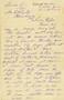 Letter: [Letter from Kenner K. Rector to Effie Watts Rector, December 25, 1881