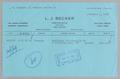 Primary view of [Invoice for Building Insurance by Phoenix, October 1966]