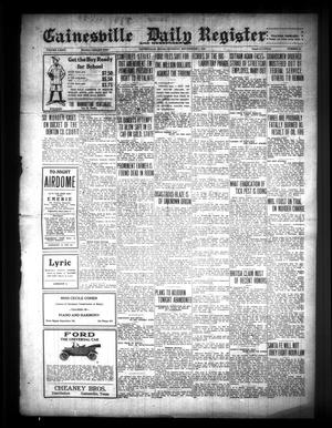 Primary view of object titled 'Gainesville Daily Register and Messenger (Gainesville, Tex.), Vol. 33, No. 54, Ed. 1 Thursday, September 7, 1916'.
