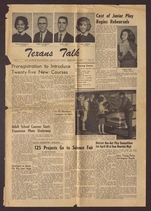 Primary view of object titled 'Texans Talk (Arlington, Tex.), Vol. 1, No. 10, Ed. 1 Friday, February 28, 1964'.