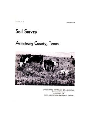 Primary view of object titled 'Soil Survey, Armstrong County, Texas'.