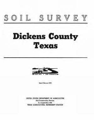 Primary view of object titled 'Soil Survey of Dickens County, Texas'.