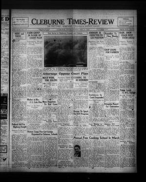 Primary view of object titled 'Cleburne Times-Review (Cleburne, Tex.), Vol. 32, No. 117, Ed. 1 Sunday, February 21, 1937'.
