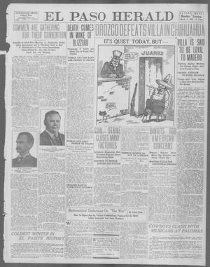 Primary view of object titled 'El Paso Herald (El Paso, Tex.), Ed. 1, Monday, March 4, 1912'.