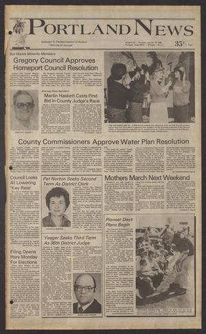Primary view of Portland News (Portland, Tex.), Vol. 20, No. 3, Ed. 1 Thursday, January 16, 1986