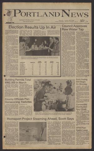 Primary view of object titled 'Portland News (Portland, Tex.), Vol. 20, No. 15, Ed. 1 Thursday, April 10, 1986'.