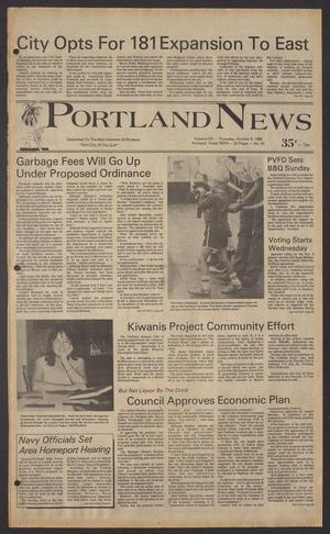 Primary view of object titled 'Portland News (Portland, Tex.), Vol. 20, No. 41, Ed. 1 Thursday, October 9, 1986'.