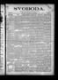 Newspaper: Svoboda. (La Grange, Tex.), Vol. 15, No. 10, Ed. 1 Thursday, March 15…
