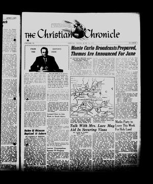 Primary view of object titled 'The Christian Chronicle (Abilene, Tex.), Vol. 11, No. 2, Ed. 1 Wednesday, June 10, 1953'.