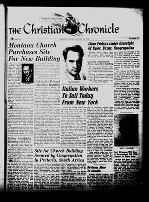 Primary view of The Christian Chronicle (Abilene, Tex.), Vol. 11, No. 11, Ed. 1 Wednesday, August 12, 1953