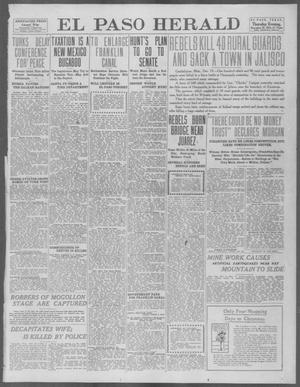 Primary view of El Paso Herald (El Paso, Tex.), Ed. 1, Thursday, December 19, 1912