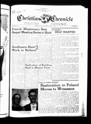 Primary view of object titled 'Christian Chronicle (Abilene, Tex.), Vol. 15, No. 35, Ed. 1 Tuesday, May 27, 1958'.