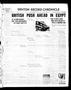 Newspaper: Denton Record-Chronicle (Denton, Tex.), Vol. 40, No. 101, Ed. 1 Tuesd…