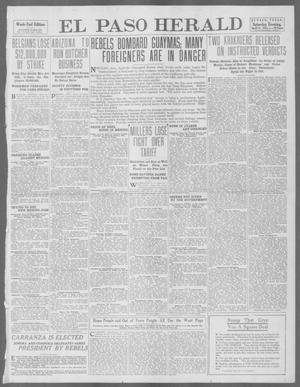 Primary view of object titled 'El Paso Herald (El Paso, Tex.), Ed. 1, Saturday, April 19, 1913'.