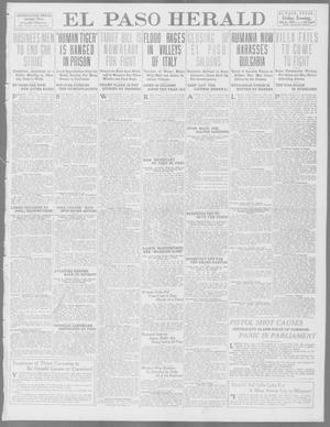Primary view of El Paso Herald (El Paso, Tex.), Ed. 1, Friday, July 11, 1913