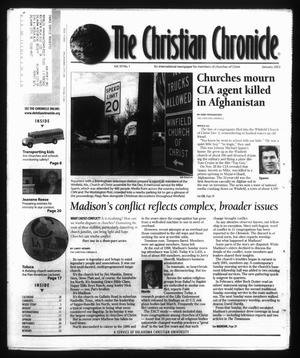 Primary view of object titled 'The Christian Chronicle (Oklahoma City, Okla.), Vol. 59, No. 1, Ed. 1, January 2002'.