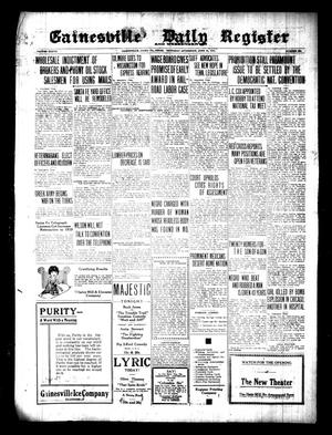 Primary view of object titled 'Gainesville Daily Register and Messenger (Gainesville, Tex.), Vol. 37, No. 296, Ed. 1 Thursday, June 24, 1920'.