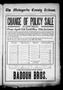 Thumbnail image of item number 1 in: 'The Matagorda County Tribune. (Bay City, Tex.), Vol. 68, No. 14, Ed. 1 Friday, April 24, 1914'.