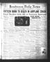 Thumbnail image of item number 1 in: 'Henderson Daily News (Henderson, Tex.), Vol. 3, No. 7, Ed. 1 Tuesday, March 28, 1933'.