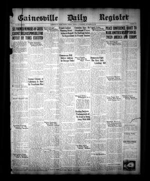Primary view of object titled 'Gainesville Daily Register and Messenger (Gainesville, Tex.), Vol. 38, No. 300, Ed. 1 Tuesday, November 28, 1922'.