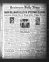 Newspaper: Henderson Daily News (Henderson, Tex.), Vol. 3, No. 61, Ed. 1 Tuesday…