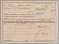 Primary view of [Receipt for Taxes Paid by R. L. Kilpatrick, March 1897]