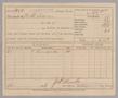 Primary view of [Receipt for Taxes Paid by W. H. Harris, January 1898]
