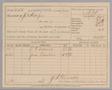 Primary view of [Receipt for Taxes Paid by J. B. Harper, January 1898]