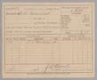 Primary view of [Receipt for Taxes Paid by A. A. Marshall, January 1898]