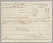 Text: [Receipt for Taxes Paid by W. M. Franklin, January 1899]