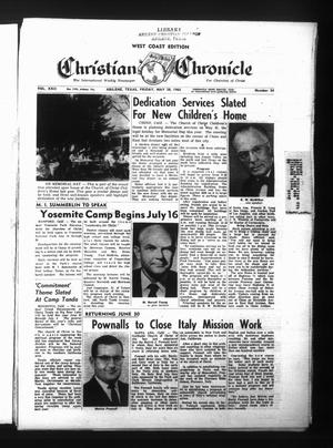 Primary view of object titled 'Christian Chronicle (Abilene, Tex.), Vol. 22, No. 34, Ed. 1 Friday, May 28, 1965'.
